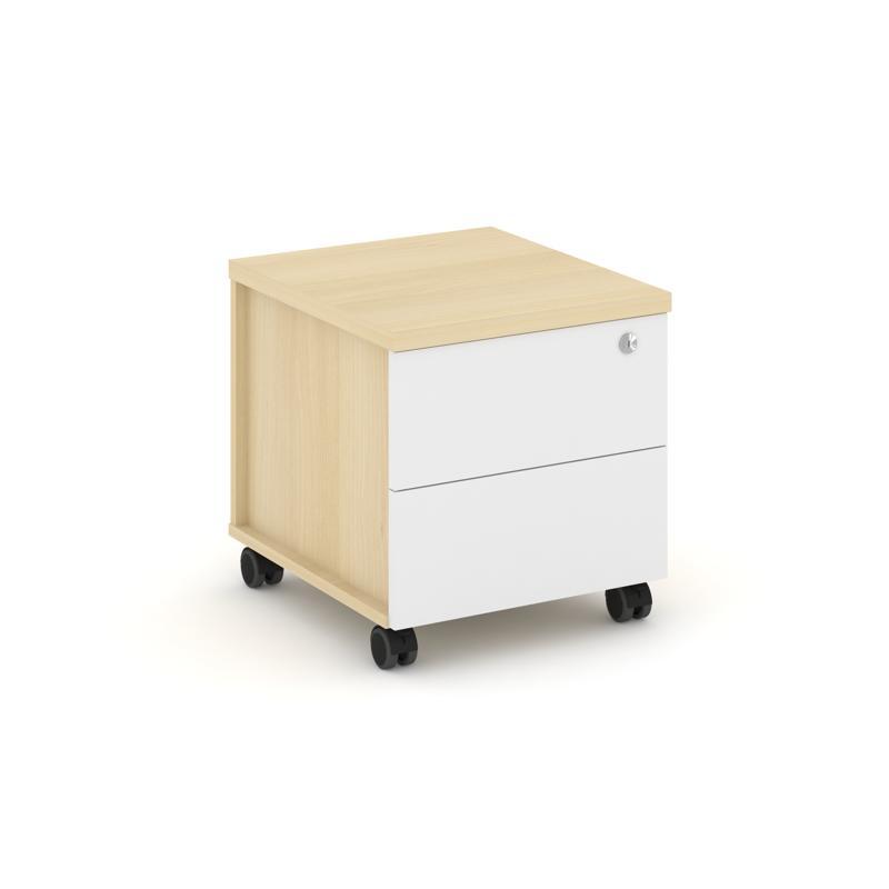 Тумба мобильная 2 ящика Стайл Проджект (Style Project) SN.TMU-005