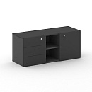 Греденция Cross CRU.GR-1 Базальт/Черный Греденция Cross CRU.GR-1 Базальт/Черный