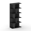 Стеллаж открытый широкий высокий Cross CRU.SO-100 Базальт/Черный Стеллаж открытый широкий высокий Cross CRU.SO-100 Базальт/Черный