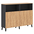 Греденция Jay JMGR 1745 Дуб Бофорд / Антрацит