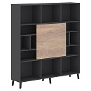 Шкаф со слайд-дверью Jay JHC 1840 Дуб Каньон / Антрацит