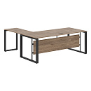 Стол с боковой приставкой Enio ECT 2019 Кария Пальмира / Антрацит