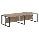 Стол для заседаний Enio ECT 2812 Кария Пальмира / Антрацит