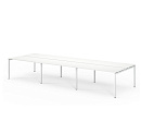 Бенч 6 мест Tour bench 414x139 W3 Белый / Белый Бенч 6 мест Tour bench 414x139 W3 Белый / Белый