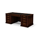 Стол руководителя Dante Dan-200.1 Орех Бреннерский  Стол руководителя Dante Dan-200.1 Орех Бреннерский