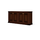 Шкаф низкий двойной Dante Dan-42 Орех Бреннерский  Шкаф низкий двойной Dante Dan-42 Орех Бреннерский