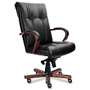 Кресло руководителя Multi-office Paris A Кожа черная