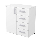 Тумба приставная Стиль 2Т.011 Белый Тумба приставная Стиль 2Т.011 Белый