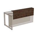 Надставка президиум укороченная Summit 16НПК.014.1 Брауни