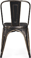 Металлический стул Bistro Vintage AL 402 МА Металл Черный античный