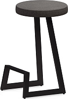 Барный стул Корс-75 софт AL 304 Ткань рогожка Grey Lunar Барный стул Корс-75 софт AL 304 Ткань рогожка Grey Lunar