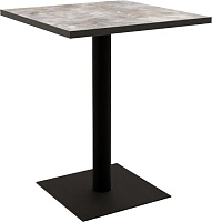 Стол обеденный квадратный Simple 21SIMPLE.006 Basalt / Черный