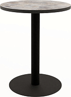 Стол обеденный круглый Radius 21RADIUS.007 Basalt / Черный