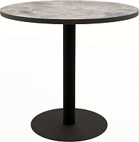 Стол обеденный круглый Radius 21RADIUS.008 Basalt / Черный