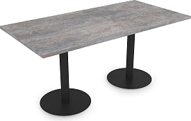 Стол прямоугольный Vast 21VAST.160 Basalt / Черный