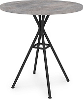 Стол обеденный круглый Verona 21VERONA.007.R Basalt / Черный