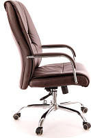 Кресло руководителя Everprof Kent TM Экокожа коричневая