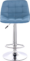 Барный стул Cooper Fabric Ткань голубая Барный стул Cooper Fabric Ткань голубая