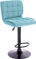 Барный стул Richy Fabric Ткань бирюзовая Барный стул Richy Fabric Ткань бирюзовая