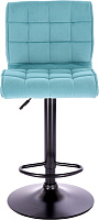 Барный стул Richy Fabric Ткань бирюзовая Барный стул Richy Fabric Ткань бирюзовая