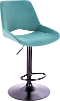 Барный стул Flash Fabric Ткань бирюзовая Барный стул Flash Fabric Ткань бирюзовая