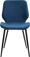 Обеденный стул Boom Fabric Ткань синяя Обеденный стул Boom Fabric Ткань синяя