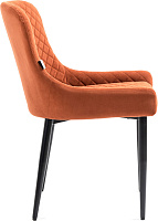 Обеденный стул Ray Fabric Ткань терракотовая Обеденный стул Ray Fabric Ткань терракотовая