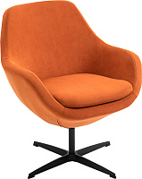 Обеденное кресло Rocky Fabric Ткань оранжевая Обеденное кресло Rocky Fabric Ткань оранжевая