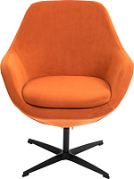Обеденное кресло Rocky Fabric Ткань оранжевая Обеденное кресло Rocky Fabric Ткань оранжевая