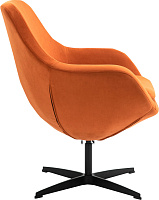 Обеденное кресло Rocky Fabric Ткань оранжевая Обеденное кресло Rocky Fabric Ткань оранжевая