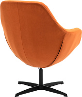 Обеденное кресло Rocky Fabric Ткань оранжевая Обеденное кресло Rocky Fabric Ткань оранжевая