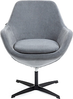 Обеденное кресло Rocky Fabric Ткань серая Обеденное кресло Rocky Fabric Ткань серая