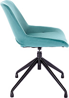 Обеденный стул Oscar Fabric Ткань бирюзовая Обеденный стул Oscar Fabric Ткань бирюзовая