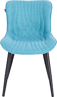 Обеденный стул Aqua Fabric Ткань голубая Обеденный стул Aqua Fabric Ткань голубая