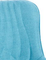 Обеденный стул Aqua Fabric Ткань голубая Обеденный стул Aqua Fabric Ткань голубая