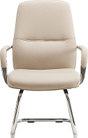 Кресло посетителя Everprof Vesta CF Экокожа бежевая