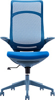 Кресло руководителя Everprof Spirit Сетка синяя