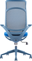 Кресло руководителя Everprof Spirit Сетка синяя