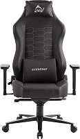 Кресло игровое Everprof Blackshot Экокожа черная Кресло игровое Everprof Blackshot Экокожа черная