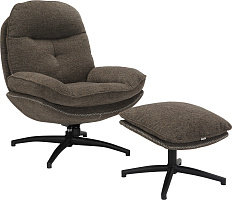 Кресло мягкое Lime Ткань темно-коричневая Кресло мягкое Lime Ткань темно-коричневая