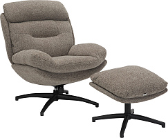 Кресло мягкое Kiwi Ткань светло-коричневая