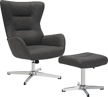 Кресло мягкое Apple Ткань темно-серая Кресло мягкое Apple Ткань темно-серая