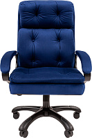 Кресло руководителя Chairman 442 ткань Велюр синий Кресло руководителя Chairman 442 ткань Велюр синий