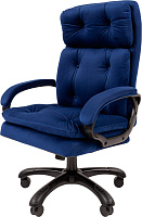 Кресло руководителя Chairman 442 ткань Велюр синий Кресло руководителя Chairman 442 ткань Велюр синий