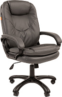 Кресло руководителя Chairman 668 Экокожа серая