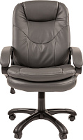 Кресло руководителя Chairman 668 Экокожа серая