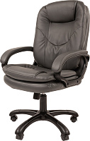 Кресло руководителя Chairman 668 Экокожа серая