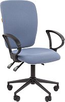 Кресло персонала Chairman 9801 Ткань голубая