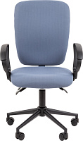Кресло персонала Chairman 9801 Ткань голубая