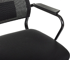 Кресло руководителя Бюрократ CH Balance-LUX Сетка черная Ткань черная